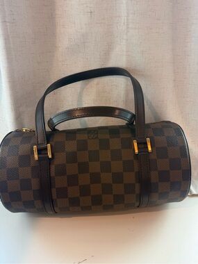 Louis Vuitton papillon 30 Leather bag